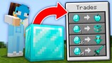 i secretly traded with BLOCKS in Minecraft...