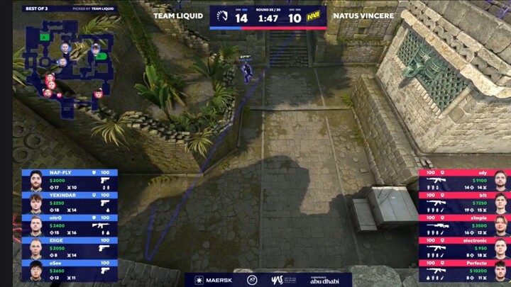 Navi's COMEBACK VS Team Liquid Game 2 (WORLD FINAL 2022)