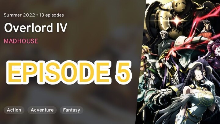 Overlord IV Episode 5 [1080p] [EngSub] | Overlord Season 4