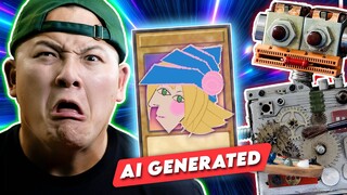 AI Draws YuGiOh's Most iconic Cards - feat @TeamSamuraiX1