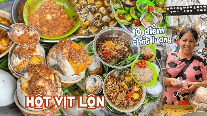 Xả xui cực mạnh với Hàng HỘT VỊT LỘN khách "đông đen" ở quận 3 ai cũng biết | Địa điểm ăn uống