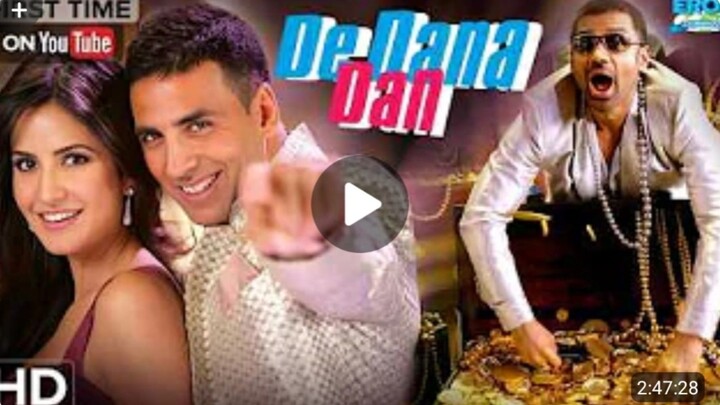 De Dana Dan Full Movie, ek non-stop Bollywood comedy entertainer starring Akshay Kumar, Katrin