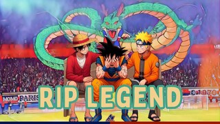 One Piece Naruto sungkem dulu, Legenda ini telah berpulang🥀