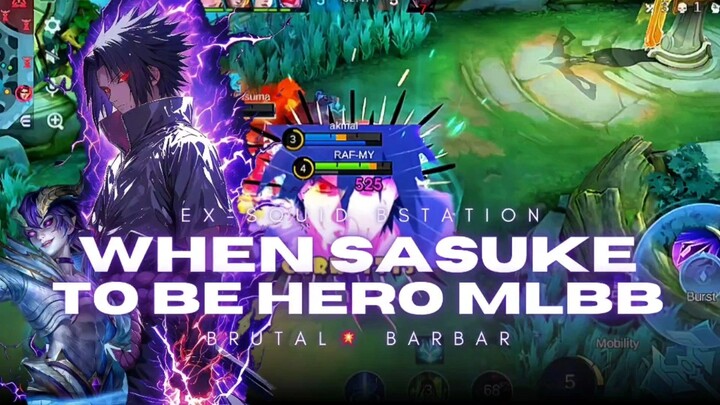 📸Potret Sasuke When To Be Hero MLBB 😱🔥