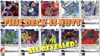 ALL Repears Revealed & This Deck Looks Ridiculous! (Digimon TCG News - Digital Hazard (EX2))