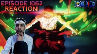 One Piece Episode 1062 Reaction! ABSOLUTE MASTERCLASS OF A EPISODE!!! ZORO DEFEATS KING!!🔥