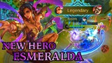 New Hero Esmeralda Gameplay - Mobile Legends Bang Bang