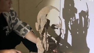 Who are your youth? Netizens used cardboard and light and shadow to recall the familiar faces that h