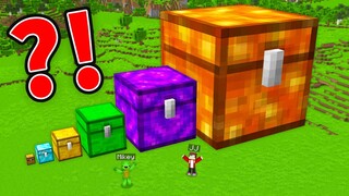 Mikey and JJ Found ALL SIZES CHESTS in Minecraft (Maizen)