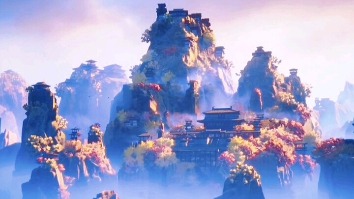 This is the scenery of the world of cultivating immortals! Excellent modeling