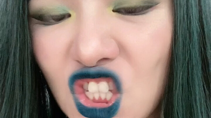 The cactus-colored lipstick is really tempting.