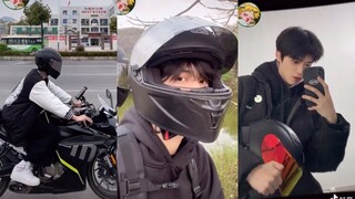 Tik tok[[douyin_抖音]]❤️✨Anh xem anh đi moto kiểu gì mà ngã vào tim em rồi