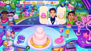 COOKING CRUSH: Birthday Edition 2.0 | Level 6-10 ~Upgrading Cake Colors to Pink 🍰🍭