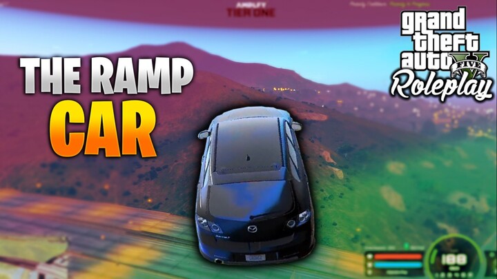 KRIMINAL vs POLICE CAR CHASE in GTA 5 RP | NEW RAMP !! | AMPLFY TIER ONE CITY | GTA 5 Roleplay