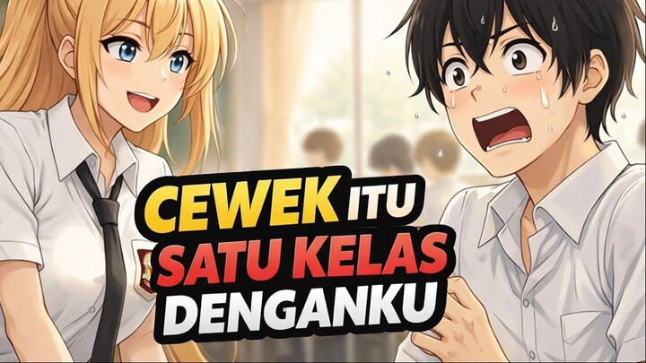 Cewek yang Nolong Gue… Ternyata Dia Teman Sekelas  [Ep2] Animasi Sekolah