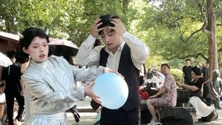 I found an anti-gravity balloon by the West Lake - I was furious