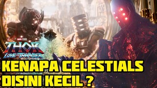 KENAPA CELESTIAL DISINI GAK SEGEDE DI ETERNALS ? | THOR LOVE AND THUNDER TRAILER BREAKDOWN