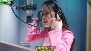 忙内稚嫩的原声高音好好听！NewJeans素颜Ditto录音室