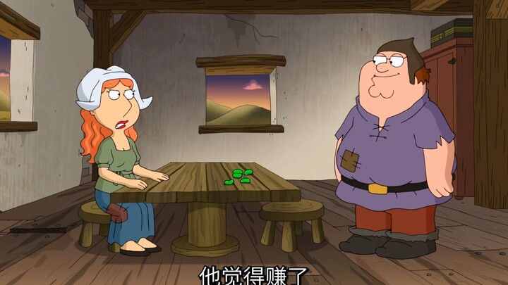 เพื่อให้ชีวิตของเขาดีขึ้น พีทคว้าห่านยักษ์ที่สามารถวางไข่ทองคำได้ "Family Guy"