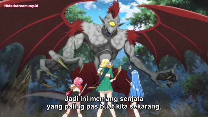 Eps_3 tiga siswi smp dipanggil ke dunia fantasi jadi ksatria sihir remake isekai