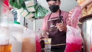 *สูตรชงอร่อย*ชงต่อเนื่อง แดงโซดาซ่าๆเปิดขวดใหม่👍