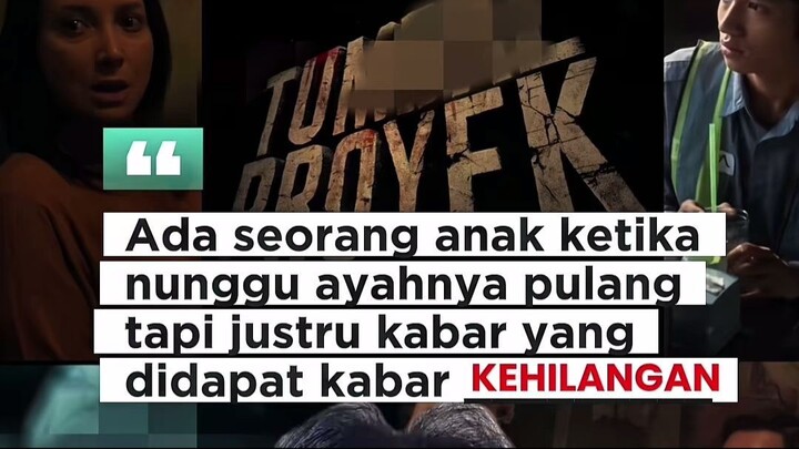 Kiesha Alvaro bermain peran sebagai anak yang kehilangan sosok ayahnya di film T****l Proyek