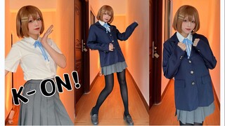 K-ON！轻飘飘的时间☆滑滑蛋 呆唯cos