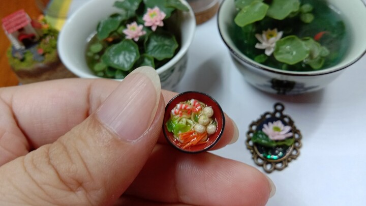 [Tembikar Lunak] Miniatur Makanan: Mie Kuah