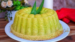 RESEP BOLU PANDAN PANGGANG MUDAH EMPUK DAN LEMBUT SELEMBUT KAPAS # 93