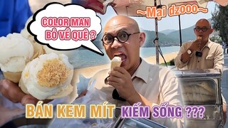 Chán chốn PHỒN HOA ĐÔ THỊ Color Man "bỏ nghề" về Quy Nhơn bán KEM MÍT kiếm sống ??? | Color Man Food