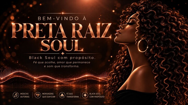 BEM-VINDO AO PRETA RAIZ SOUL | Fé que acolhe, som que transforma