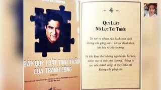 7 quy luật tinh thần của thành công - Deepak Chopra - QL 4: QUY LUẬT NỖ LỰC TỐI THIỂU