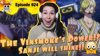 Sanji VINSMOKE Secret Power !! One Piece episode 924 REACTION / REVIEW