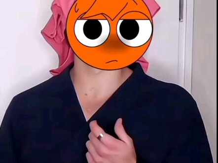 Private setting Simon changes clothes and other people walk in: