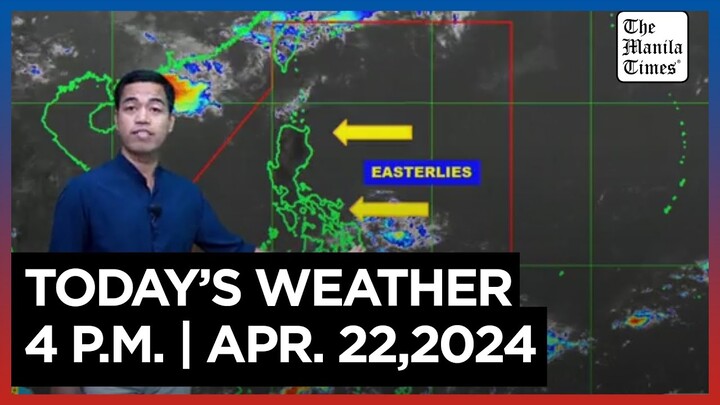 Today's Weather, 4 P.M. | Apr. 22, 2024
