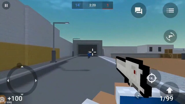 Players with trolling of Block Strike with attacking - MiniWorld YT - Block Strike