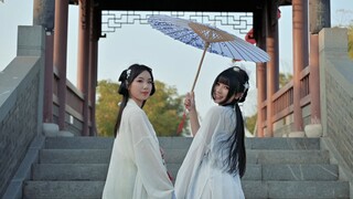 【楚鸢x沈尧】❤流光记❤我有满怀欢喜 只除过世界太挤  头顶月 眼中你❤