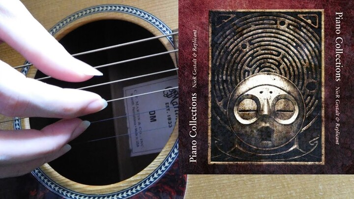 【ソロギター】イニシエノウタ-Song of the Ancients-( NieR RepliCant&Gestalt)【Fingerstyle Guitar Cover】-DADF♯AD-