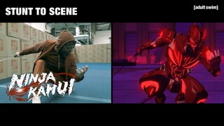 BEHIND THE SCENES: Stunt To Scene | Ninja Kamui | adult swim