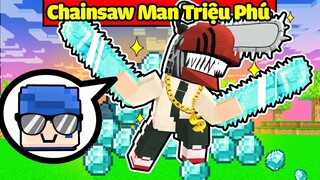 HUY NOOB CHẾ TẠO CHAINSAW MAN TRIỆU PHÚ TRONG MINECRAFT*HUY NOOB CHAINSAW MAN💎⛓️