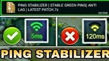 NEW!! SCRIPT PING STABILIZER | STABLE GREEN PING| ANTI LAG | LATEST PATCH | FOR MOBILE LEGENDS 2020
