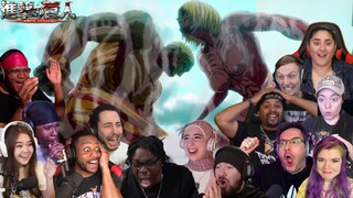 ANNIE & REINER VS YEAGERISTS | ATTACK ON TITAN SEASON 4 PART 2 EPISODE 26 BEST REACTION COMPILATION