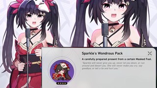 Did Sparkle just Rickrolled the Players?