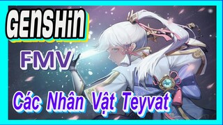 [Genshin, FMV] Hình Ảnh Siêu Mãn Nhãn Về Các Nhân Vật Teyvat