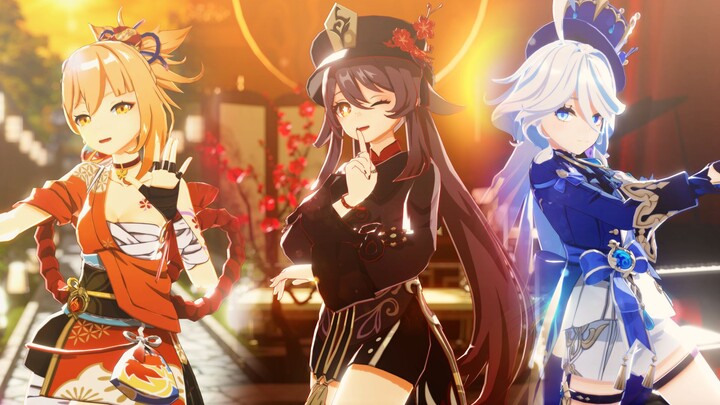 [Genshin Impact mmd] Vertical screen shooting|| "Love"