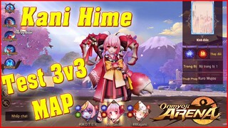 🌸Onmyoji Arena: Test Kani Hime (Giải Cơ) Bé Nhưng Có Võ Rất Ghê - Bắt Lẻ Rất Tốt