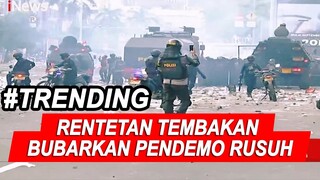 Rentetan Tembakan Warnai Pembubaran Massa yang Mulai Rusuh di Harmoni - Breaking iNews 08/10