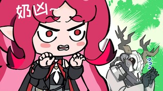 妮芙就是这样恐惧敌人的!【明日方舟】
