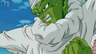 Piccolo's face turned so green with anger for the first time