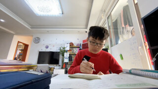 Primary school students spend one hour doing homework, which is a torture for the reviewer